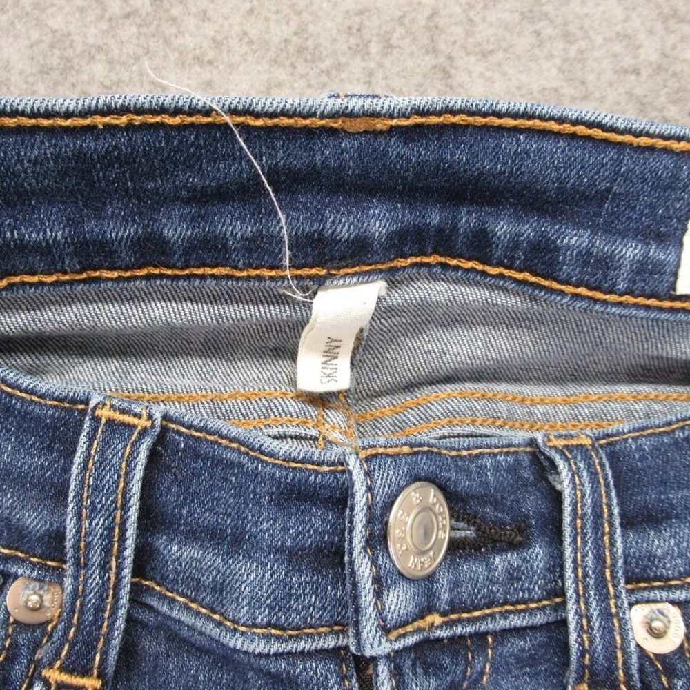 Rag & Bone Womens Distressed Skinny Jean Size 25 (Measures 27x28.5) - Picture 3 of 15